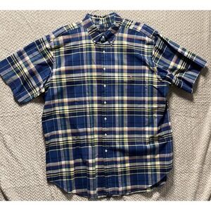 Polo Ralph Lauren Button Down Madras Plaid Shirt Big & Tall Mens Size 2XLT